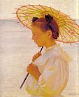 Famous Child Paintings - Child in the Sunlight
